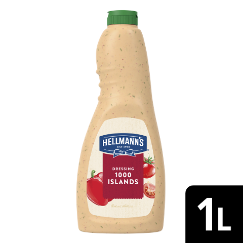 Hellmann's 1000 Islands Dressing 6 x 1L Flasche - 