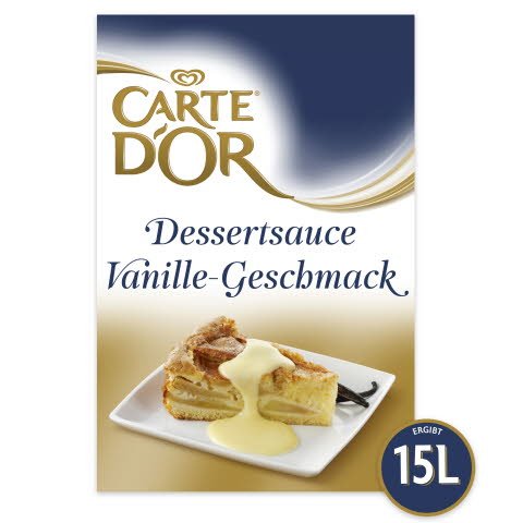 Carte D'or Dessertsauce mit Vanille-Geschmack 1,5 KG - 