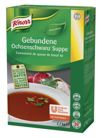 Knorr Professional Gebundene Ochsenschwanz Suppe 2,7 kg - 