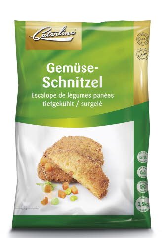 Caterline Gemüse-Schnitzel 2,5 KG (33 Stk. à ca. 75 g) - 