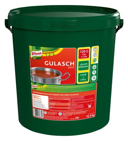 Knorr Gulasch Basis 12,5 KG - 