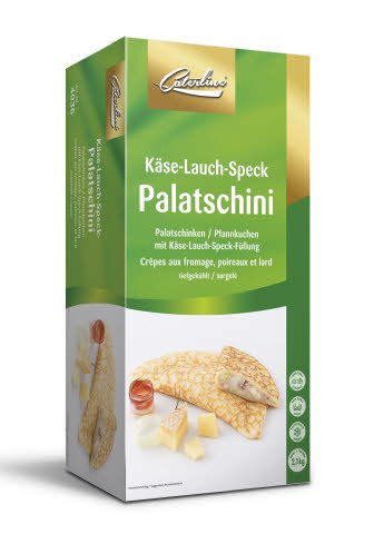 Caterline Käse-Lauch-Speck Palatschini 2,1 KG (30 Stk. à ca. 70 g) - 