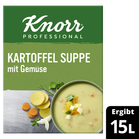 Knorr Professional Kartoffel Suppe mit Gemüse 1,65 kg - 