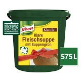 Knorr Klare Fleischsuppe mit Suppengrün 12,5 KG