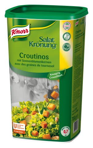 Knorr Professional Salatkrönung Croutinos mit Sonnenblumenkernen 700 g  - 