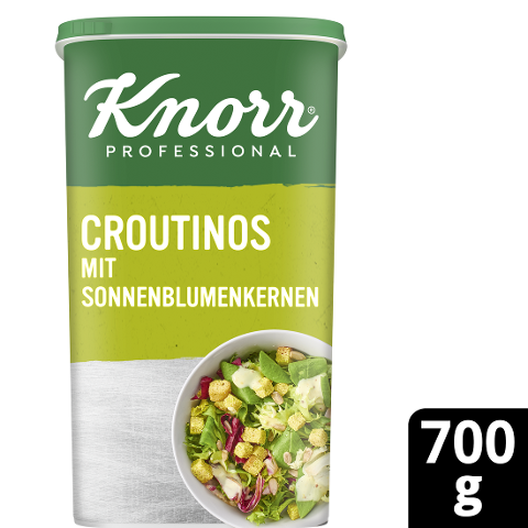 Knorr Professional Salatkrönung Croutinos mit Sonnenblumenkernen 700 g  - 