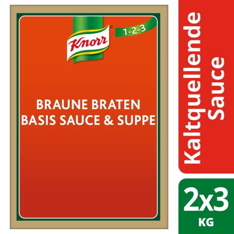 Knorr Professional Braune Basis Sauce & Suppe - kaltquellend 3 kg - 