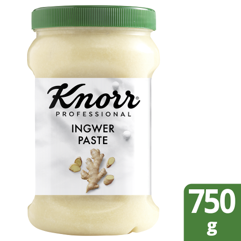 Knorr Professional Gewürzpaste Ingwer 750 g  - Knorr Professional Gewürzpasten sind immer sofort einsetzbar.