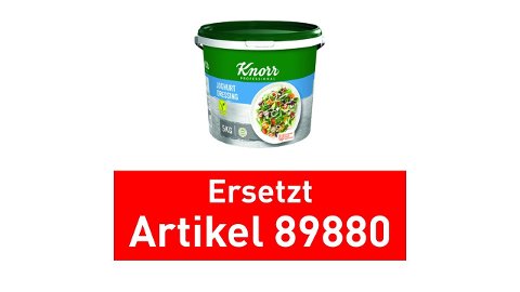 Knorr Dressing Joghurt 1x5KG Eimer - Knorr Dressings –vegetarisch und sofort einsetzbar.