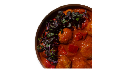 Knorr Professional High Convenience Paprika-Tomaten-Sugo mit Hackbällchen 1,8kg - Einfach, vielseitig, flexibel: zum pur servieren, individuell zusammenstellen oder kreativ verfeinern. 

 Perfekt für den Außer-Haus-Markt. 
