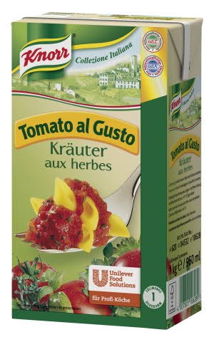 Knorr Tomato al Gusto Kräuter 1 kg - 