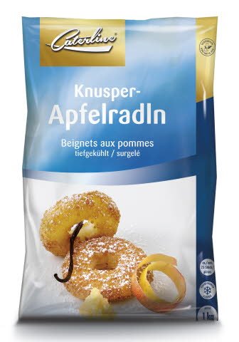 Caterline Knusper-Apfelradln 1 KG (25 Stk. à ca. 40 g)  - 