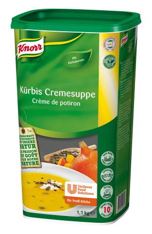 Knorr Kürbis Cremesuppe 1,1 KG - 