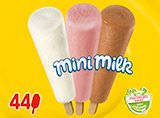 Langnese Mini Milk Mischkarton Vanille Schokolade Erdbeer Eis 35 ml - 