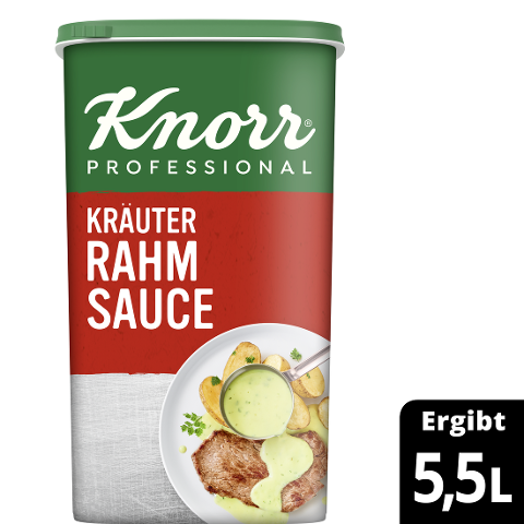 Knorr Professional Kräuter Rahm Sauce 1 kg - 