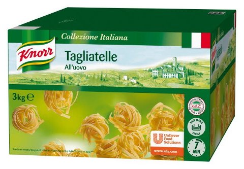 Knorr Pasta Tagliatelle All'Uovo 3 kg - 