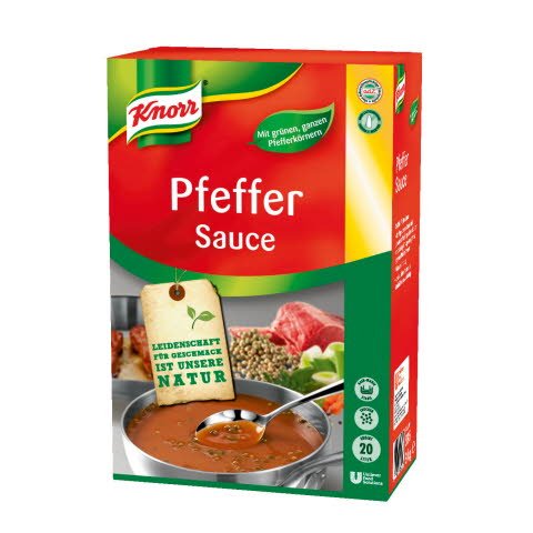 Knorr Pfeffer Sauce 2 X 3 kg - 
