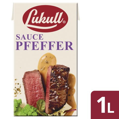 LUKULL Pfeffer Sauce 6x1L - 