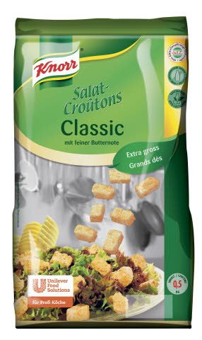 Knorr Salatcroûtons Classic - mit feiner Butternote 500 g - 