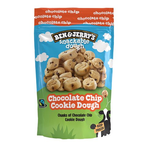 Ben & Jerry's Snackable Chocolate Chip Cookie Dough Chunks 170g - 