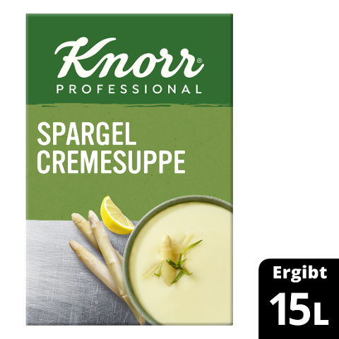 Knorr Professional Spargel Cremesuppe mit feiner Butternote 1,8 kg - 