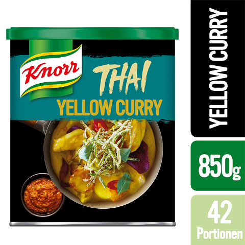 Knorr Thai Yellow Curry Paste 850 g - Authentische Produkte mit Zutaten aus Thailand.
Knorr Thai Yellow Curry Paste 850 g - Authentische Produkte mit Zutaten aus Thailand.