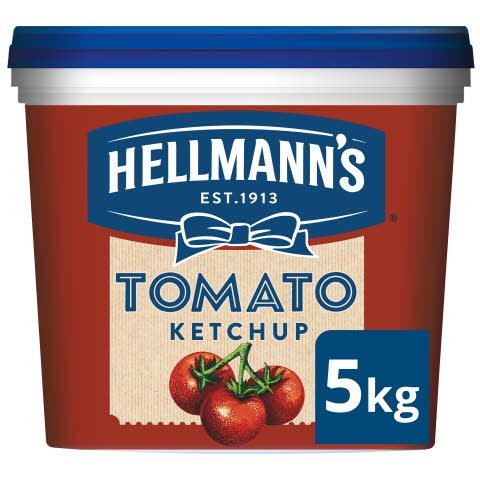 Hellmann's Tomato Ketchup 5 KG - HELLMANN’S Tomato Ketchup – hergestellt aus nachhaltigangebauten Tomaten.