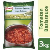 Knorr Tomato Pronto Napoletana Tomatensauce stückig Beutel 3 KG - Hergestellt aus besten, nachhaltig angebauten italienischen Tomaten. Knorr Tomato Pronto Napoletana Tomatensauce stückig Beutel 3 KG - Hergestellt aus besten, nachhaltig angebauten italienischen Tomaten.