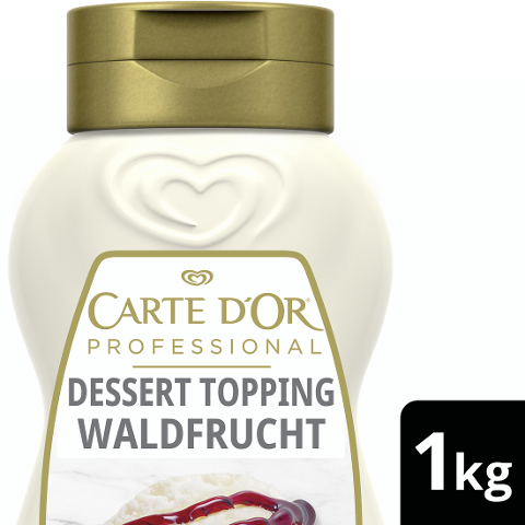 Carte D'Or Professional Dessert Topping Waldfrucht 1x1 kg - 