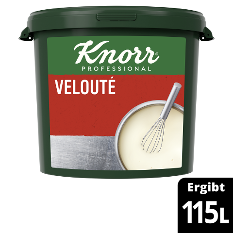 Knorr Professional Velouté Weisse Grundsauce 1 x 12,5 kg - Knorr Velouté – für perfekte Konsistenz und vielseitigen Einsatz.