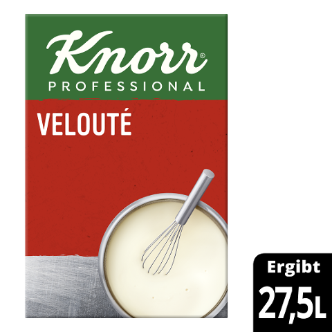 Knorr Professional Velouté Weisse Grundsauce 3 kg - Knorr Velouté – für perfekte Konsistenz und vielseitigen Einsatz.