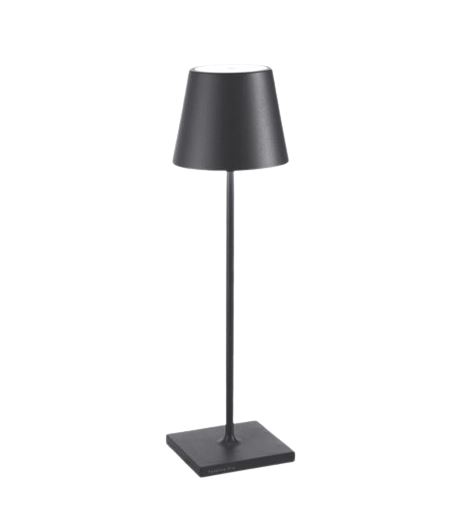 Lampe de table LED POLDINA - dark grey - 