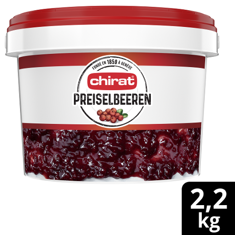 Chirat Airelles rouges 2.2 kg seau - 