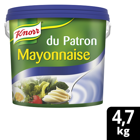Knorr Mayonnaise du Patron 82% M.G. 4,7 KG - 