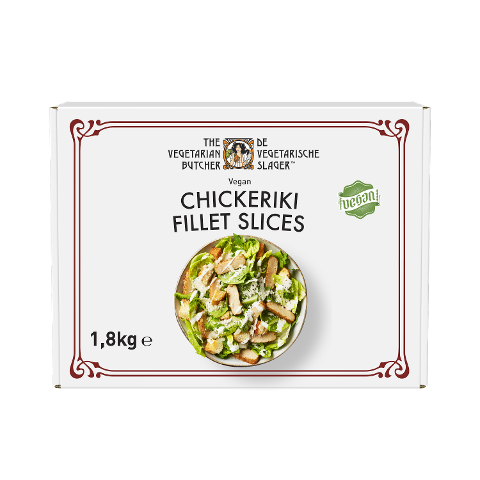 The Vegetarian Butcher - Vegan Chickeriki Fillet Slices 1.8kg - 