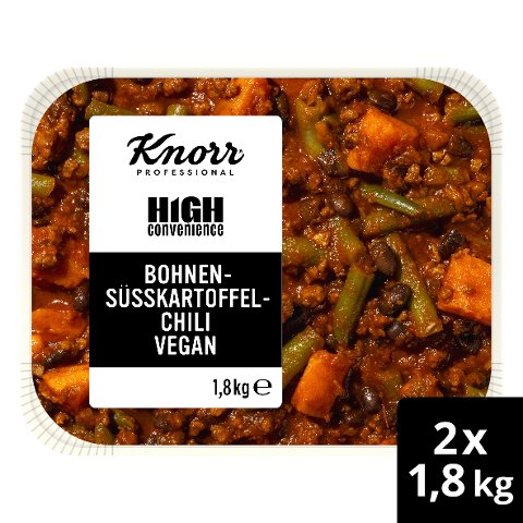Knorr Professional High Convenience Chili-Haricots aux patates douces végan 1.8 kg
