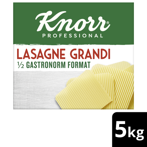 Knorr Lasagne Grandi format 1/2 gastronorme 5 kg - 