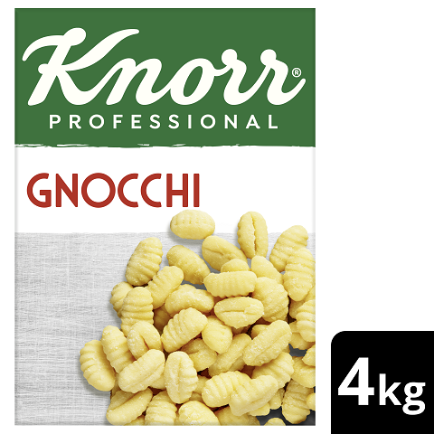 Knorr 3PM Potato Gnocchi FS 4 KG - Knorr Tomatino, une sauce tomate fruitée finementtamisée, préparée à partir des meilleures tomates italiennes issuesde  l’agriculture durable.