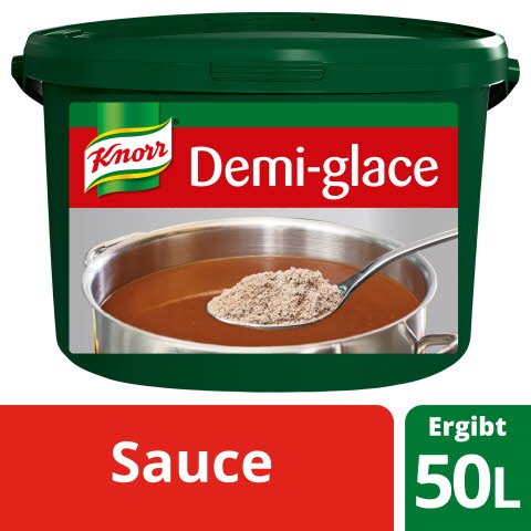Knorr Sauce Demi-glace 6 KG - Un goût authentique et équilibré en un tour de main.