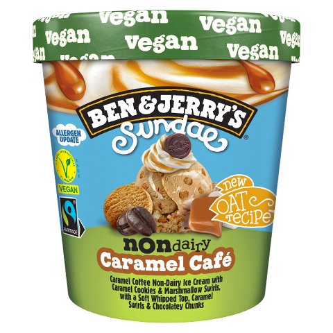 Ben & Jerry's Non-Dairy Carmel Café 427 ml - 