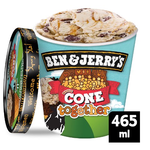BEN & JERRY´S Waffle Cone Together 465 ml - 