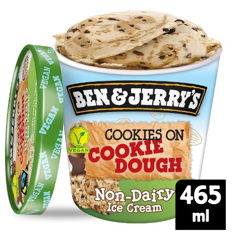 BEN & JERRY´S Non-Dairy Cookies on Cookie Dough 465 ml - 