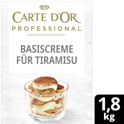 Carte D'Or Base pour crème pâtissière Tiramisu 1,8 KG - 