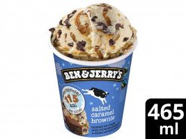 Ben & Jerry's Salted Caramel Brownie moo-phoria glace pot 465 ml - 