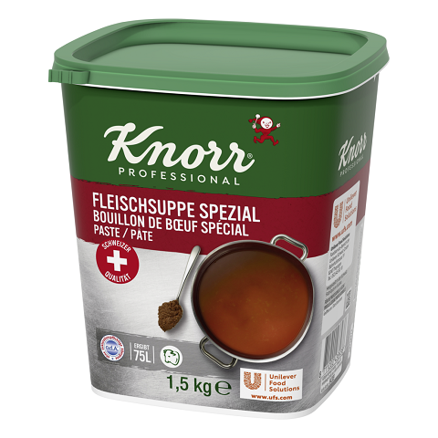 Knorr Professional Bouillon de bɶuf spécial pâte 1,5 KG - 