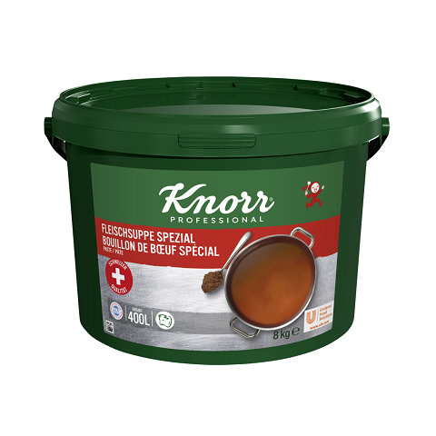 Knorr Professional Bouillon de bɶuf spécial pâte 8 KG - 