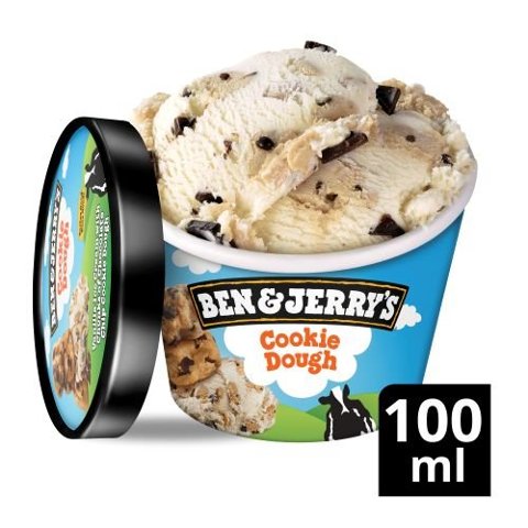 Ben & Jerry's Cookie Dough glace pot 100 ml - 