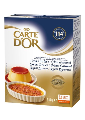 Carte d'Or Crème Brûlée / Flan Caramel 1,25 KG - 