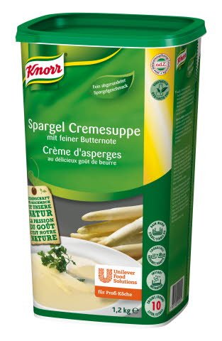 Knorr Crème d'asperges au délicieux goût de beurre 1,2 KG - 