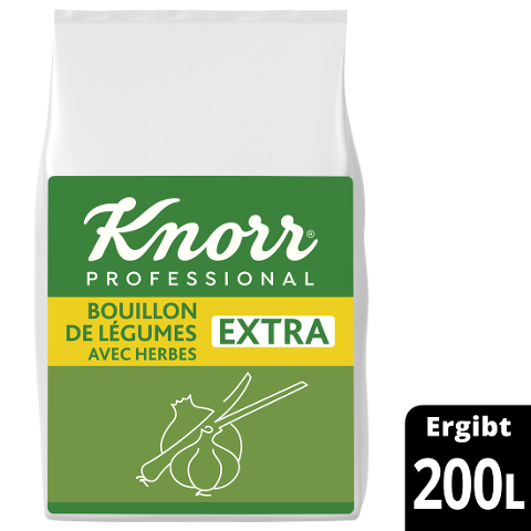 Knorr Professional Bouillon de légumes aux herbes EXTRA 4 kg - 